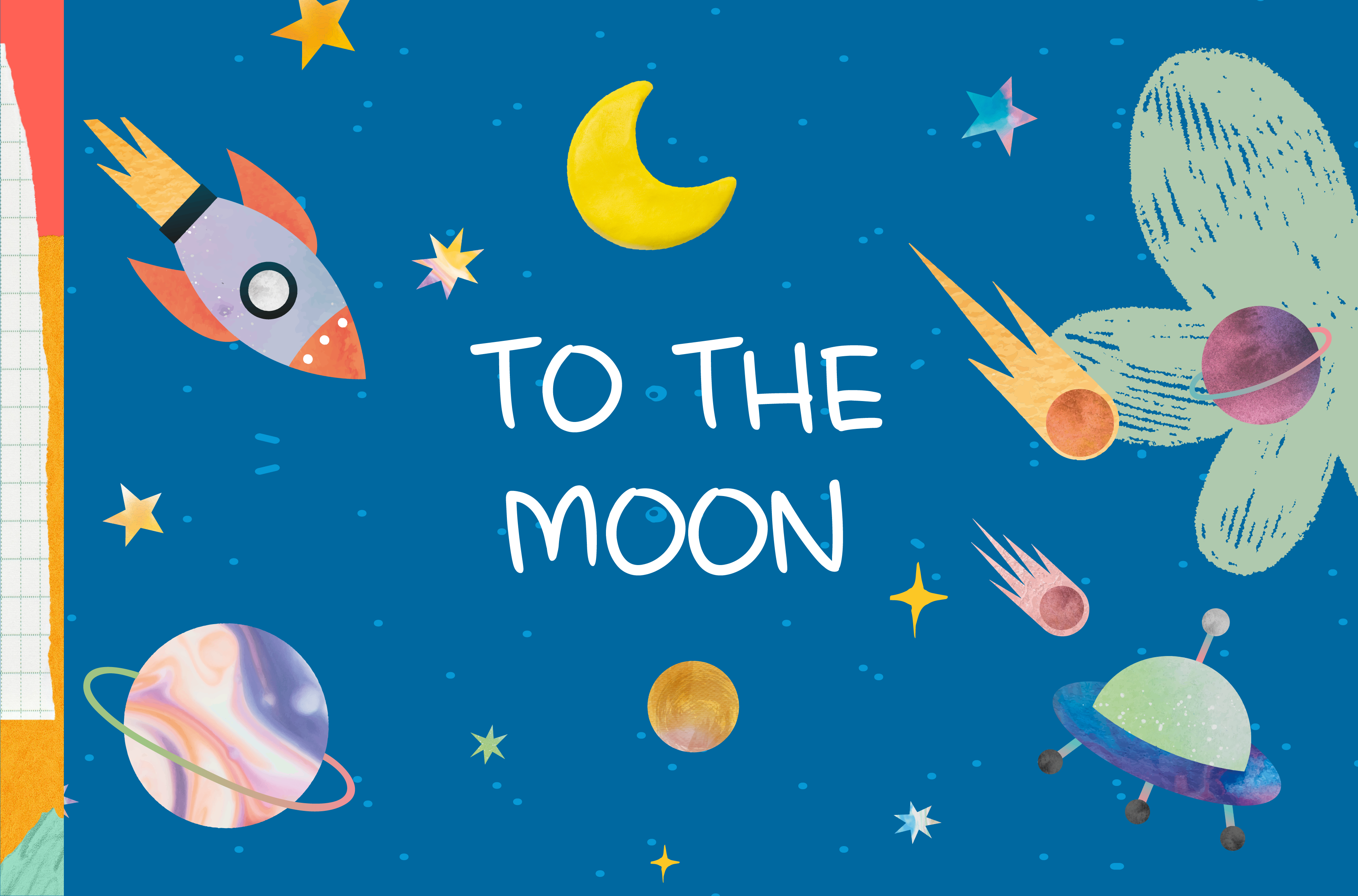 Blast Off! Exploring Our Space Themed Playdough Kit