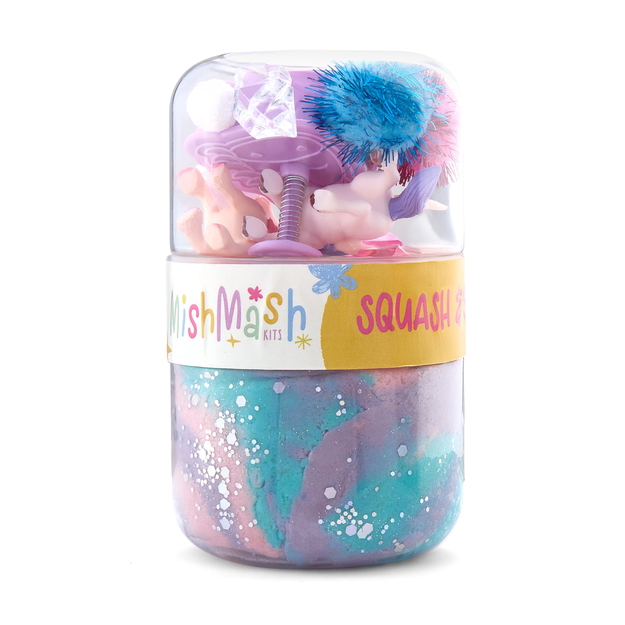 Unicorn Dreamland – Squash & Stash Sensory Dough Jar